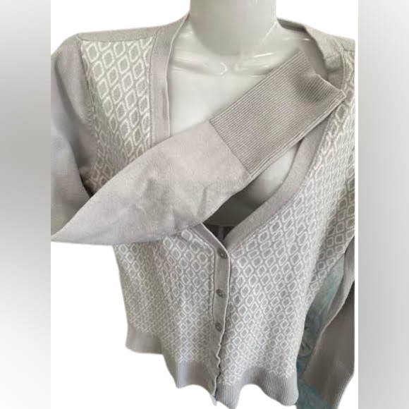 Grey Argyle Sweater Merona - Picture 9 of 12